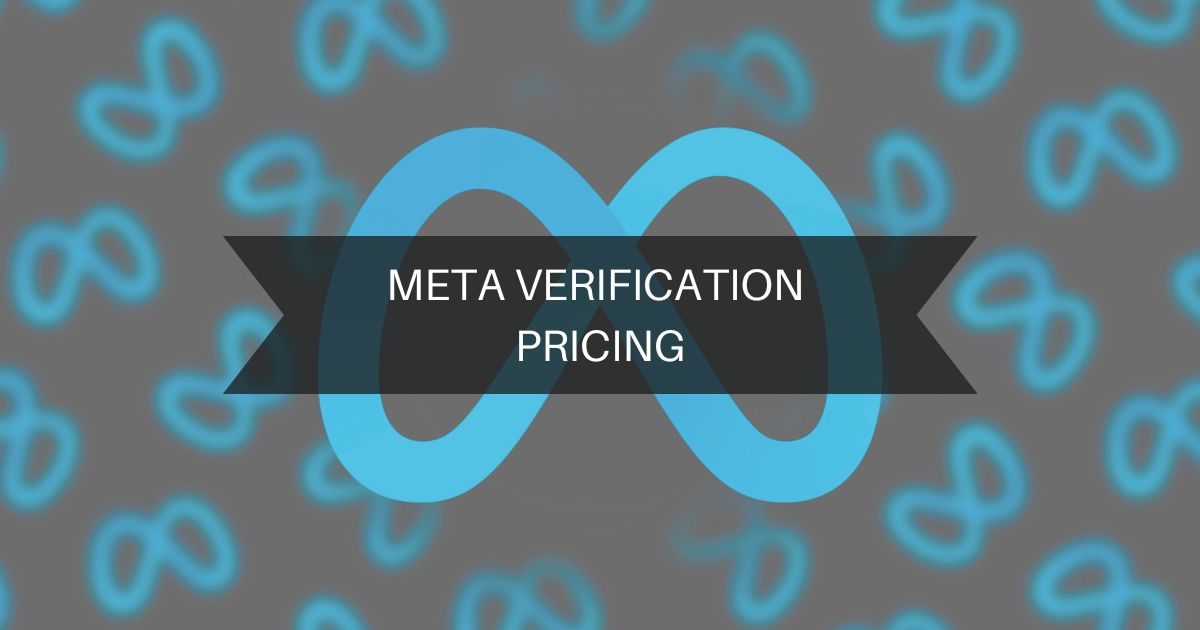 META VERIFICATION PRICING