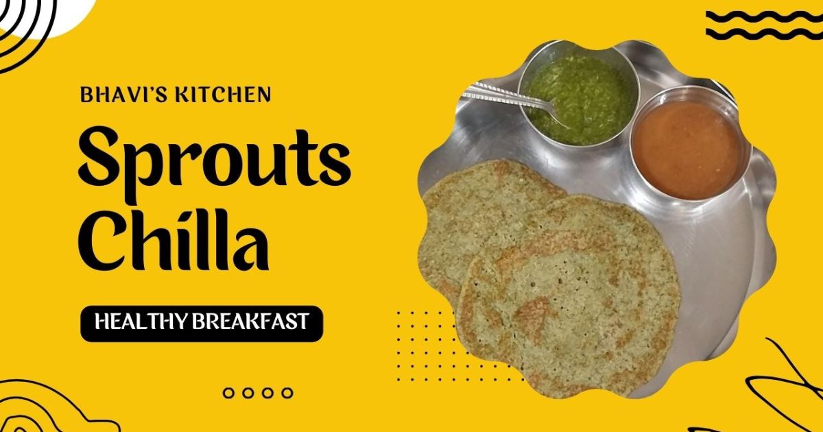 Delicious and Nutritious: Healthy Sprouts Chilla Recipe